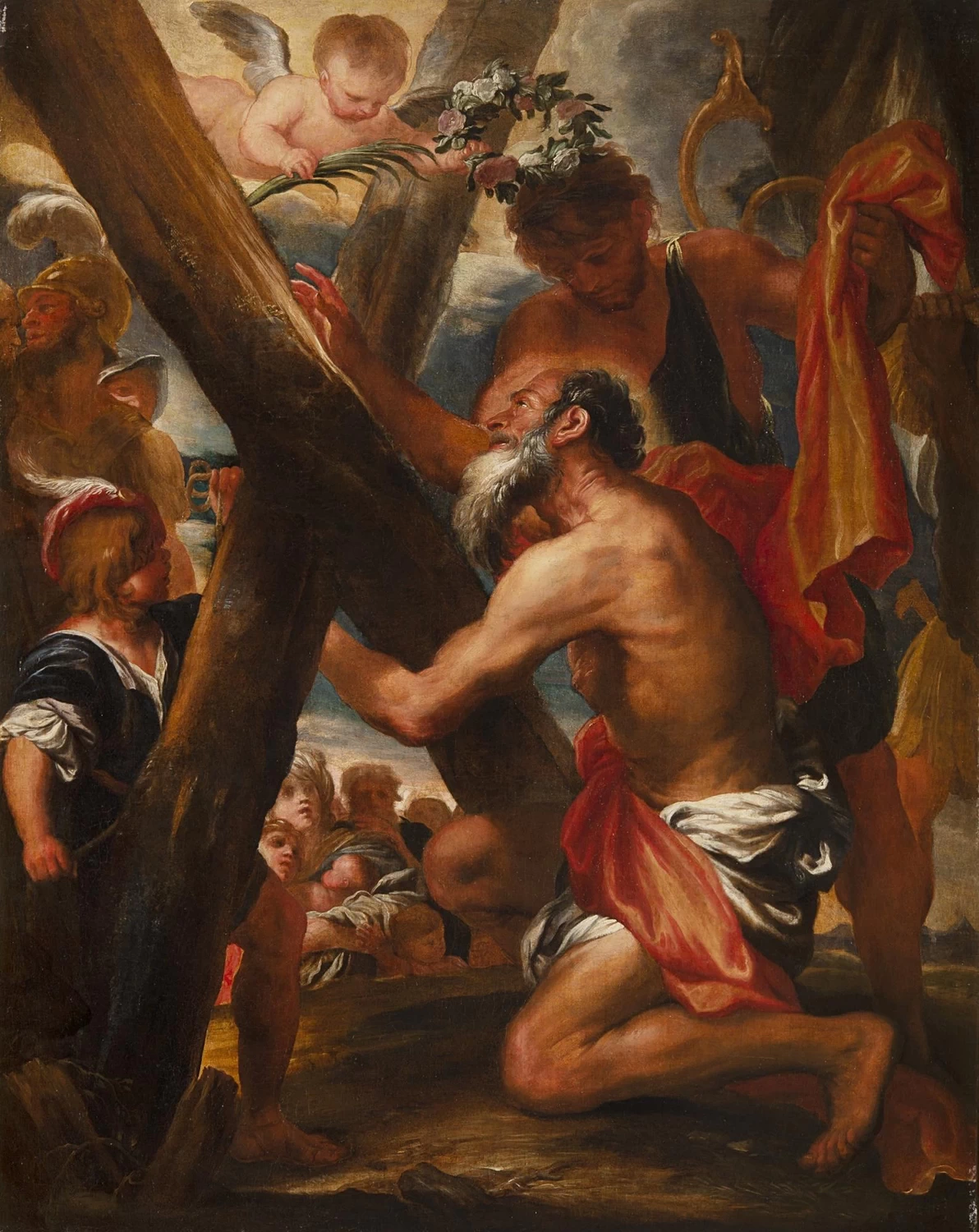 Sant'Andrea con la croce del martirio